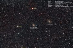 NGC 147+185, beschriftet