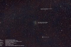 NGC 6822, beschriftet
