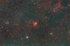 NGC 1491, Fossilien-Fußabdruck-Nebel