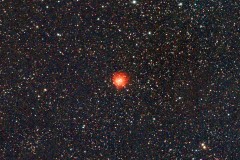 NGC 1624, offener Sternhaufen mit Emissionsnebel