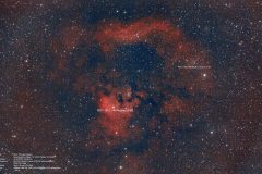 NGC 7822, beschriftet