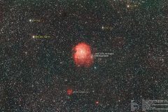 NGC 2174, beschriftet