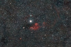 SH2-185, HII-Region, Kassiopeias Geist, auch IC 63