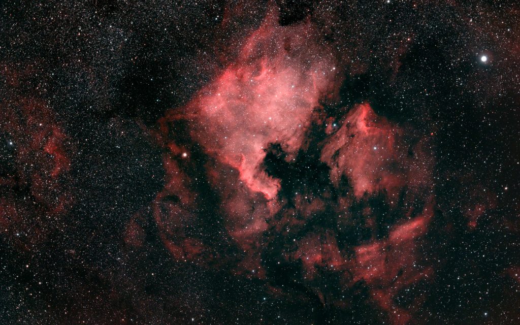 NGC 7000, HaRGB